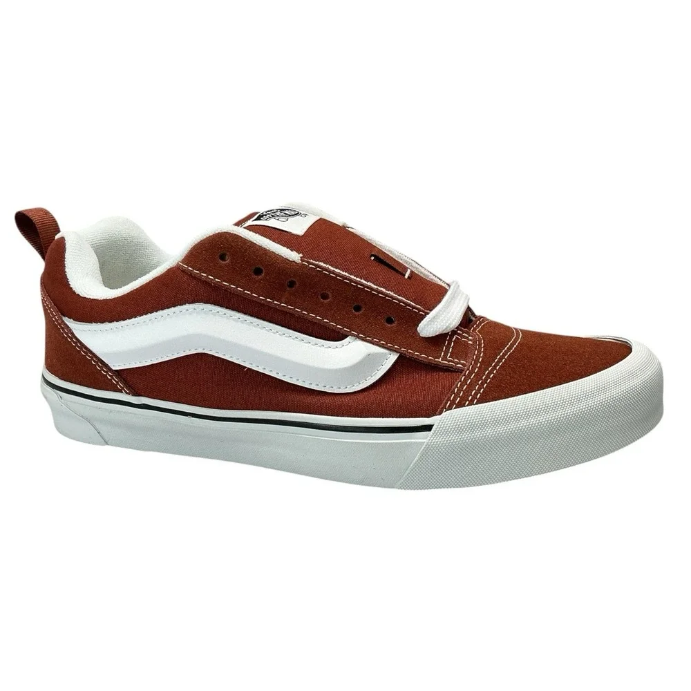 Vans Kun Skool Color Theory Rust Bronze Sneakers VN000D22FSB Men's Size 10.5